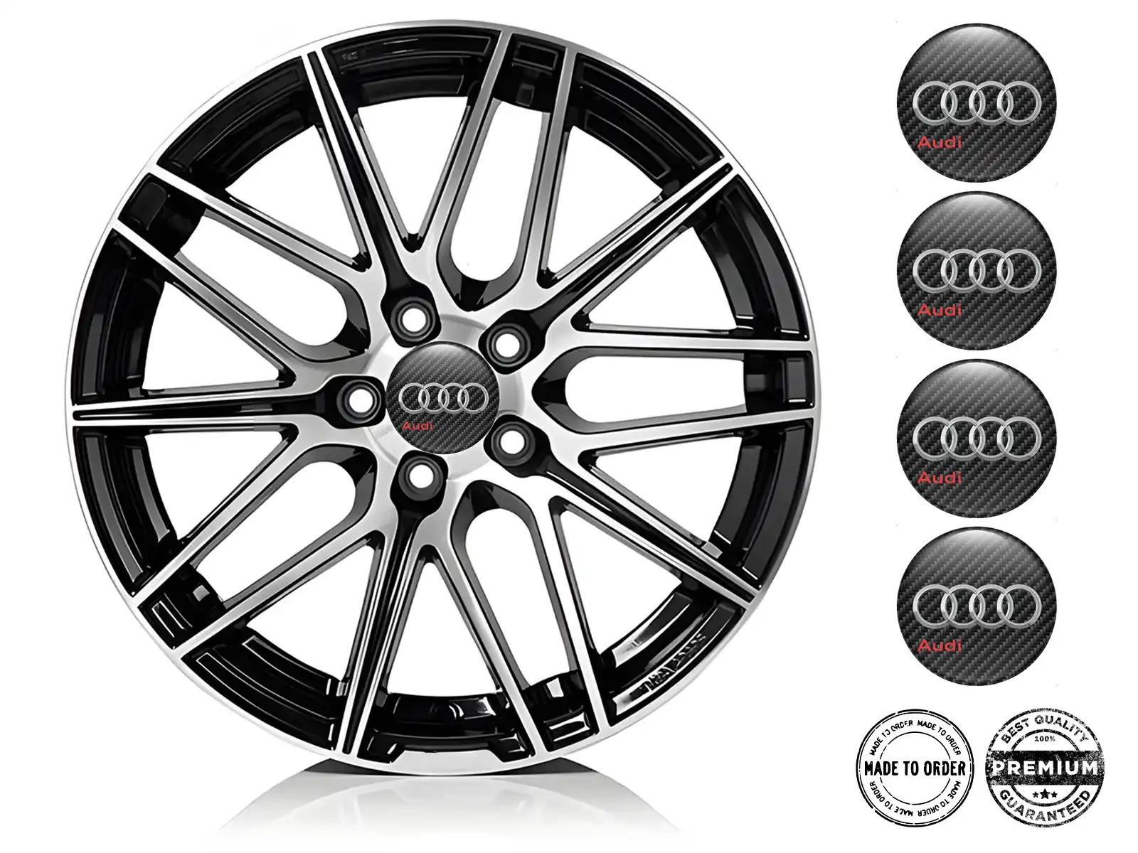 Audi Pegatinas Aro Tuning Vector Flujo Radiante Drift